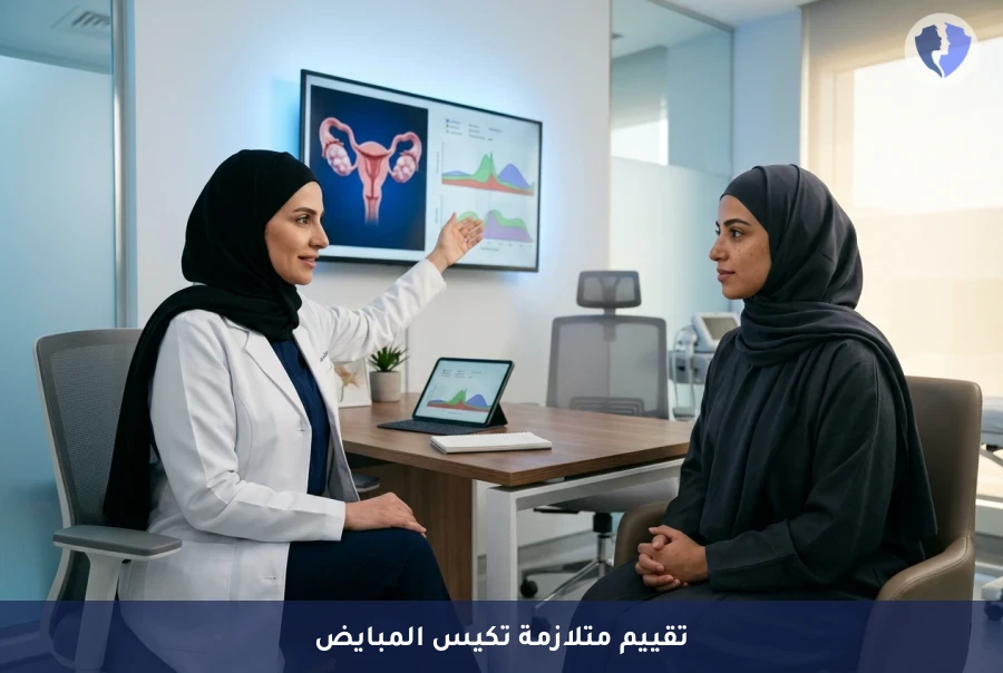 برنامج تقييم متلازمة تكيس المبايض (PCOS) - توازني مع برنامج تكيس المبايض