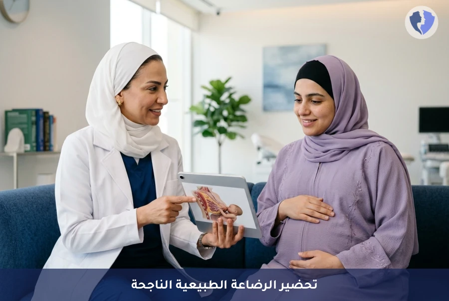 برنامج دورة تحضيرية للرضاعة الطبيعية قبل الولادة - استعدي لرحلة أمومة ناجحة