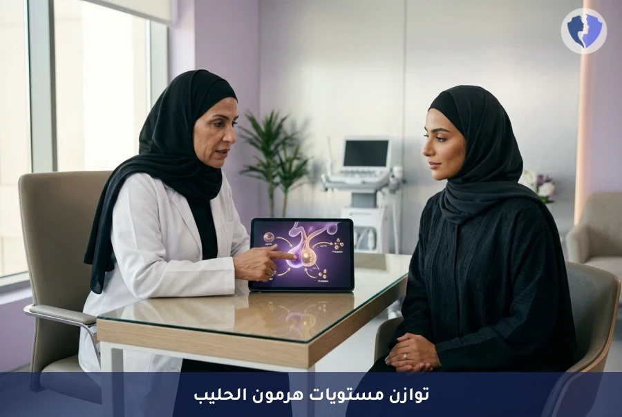 برنامج علاج ارتفاع هرمون الحليب (Prolactin) - استعيدي توازنكِ وخصوبتكِ الطبيعية