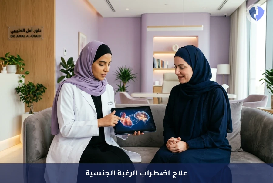 برنامج علاج اضطراب الرغبة الجنسية قليل النشاط (HSDD) - استعيدي شغفك وحيويتك مع برنامج علاج البرود الجنسي المتك