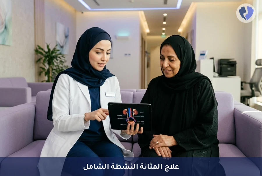 برنامج علاج المثانة النشطة المتكامل - استعيدي راحتكِ والتحكم في حياتك