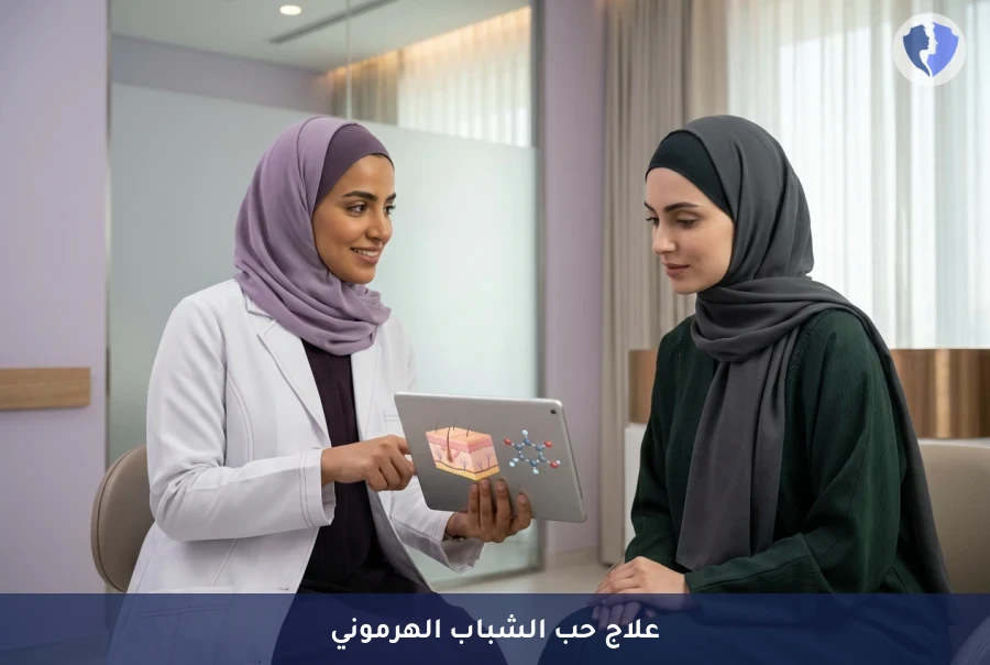 برنامج علاج حب الشباب الهرموني وفرط الأندروجين - تخلصي من حب الشباب الهرموني للأبد