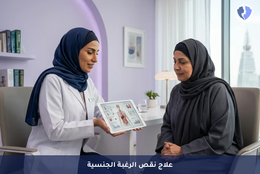 برنامج علاج نقص الرغبة الجنسية (HSDD) بهرمون التستوستيرون - استعيدي حيويتك ورغبتك الزوجية