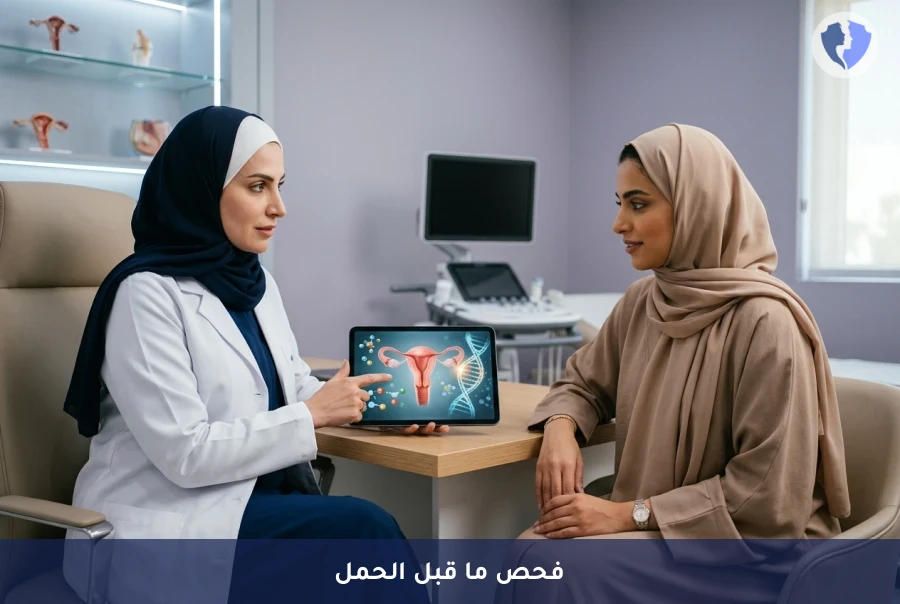 برنامج فحص ما قبل الحمل الشامل - خططِ لحمل صحي وآمن