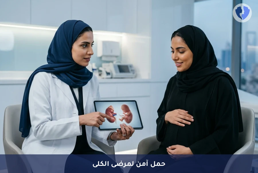 برنامج متابعة الحمل لمرضى الكلى المزمن (CKD) - حمل آمن مع مرض الكلى