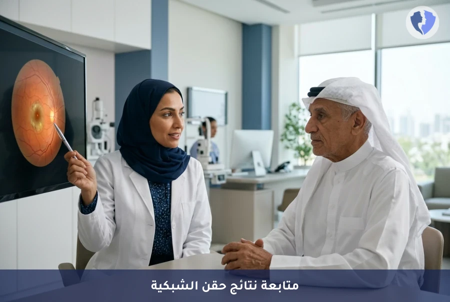 برنامج متابعة حقن الشبكية العلاجي - حافظ على قوة إبصارك بدقة