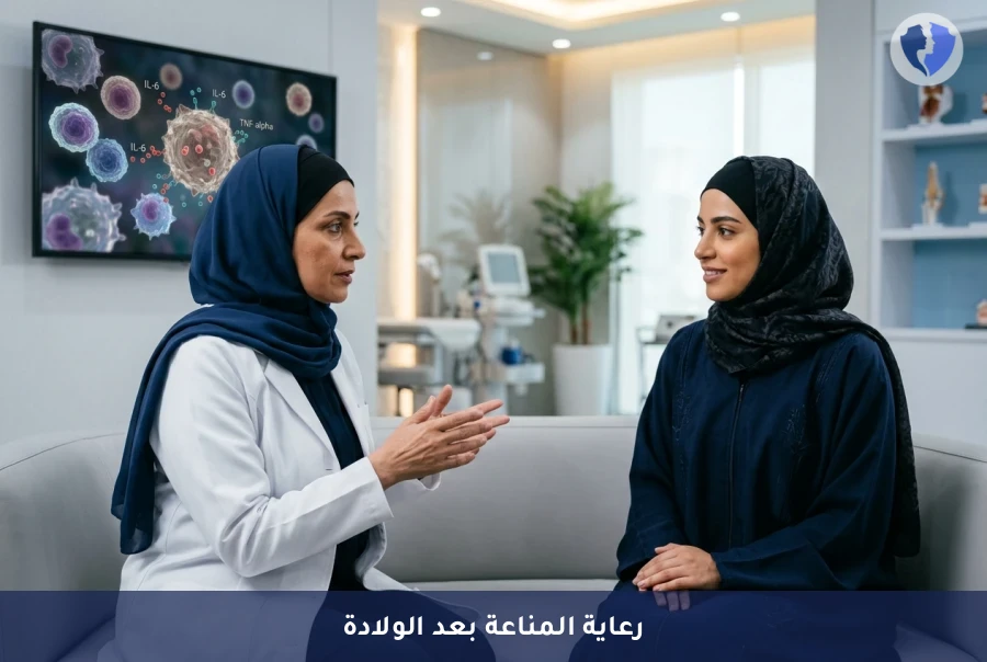 برنامج متابعة نشاط أمراض المناعة الذاتية بعد الولادة - توازن مناعتك بعد الولادة