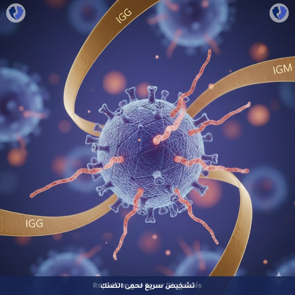 تحليل الأجسام المضادة لفيروس حمى الضنك (Dengue Virus IgG & IgM) - فحص تشخيص حمى الضنك