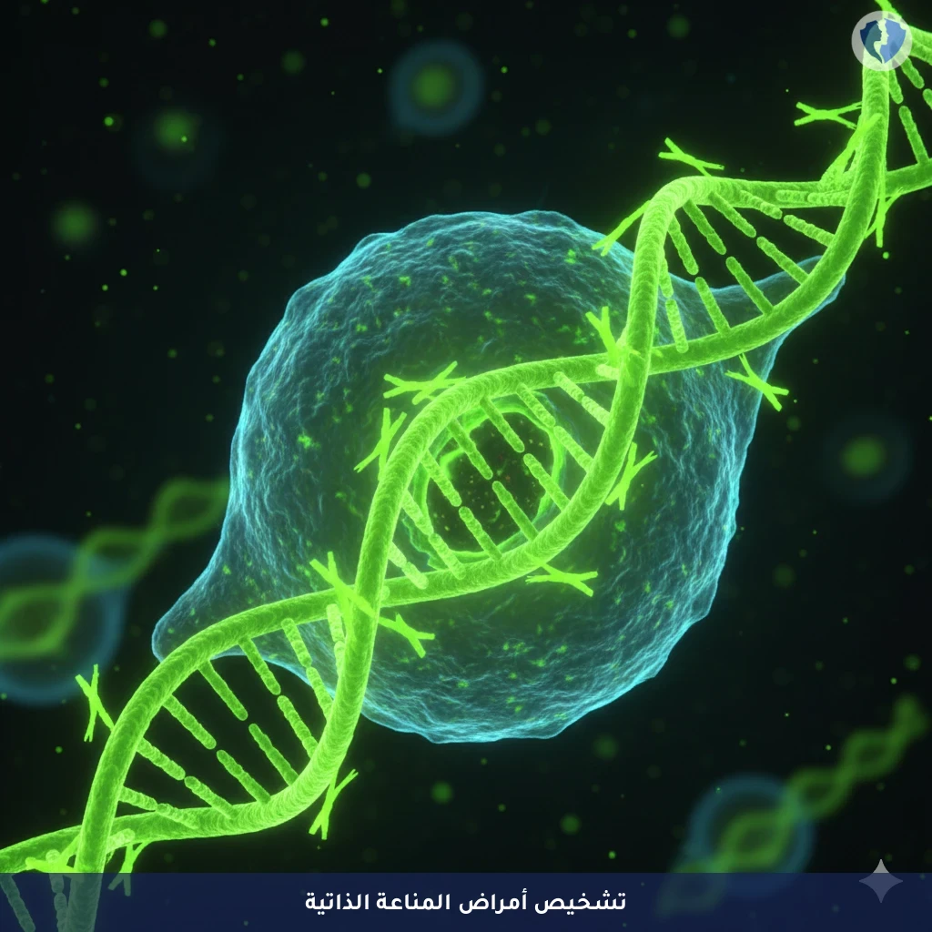 تحليل الأجسام المضادة للحمض النووي (Anti-dsDNA) بتقنية IFA - فحص تأكيدي للذئبة الحمراء