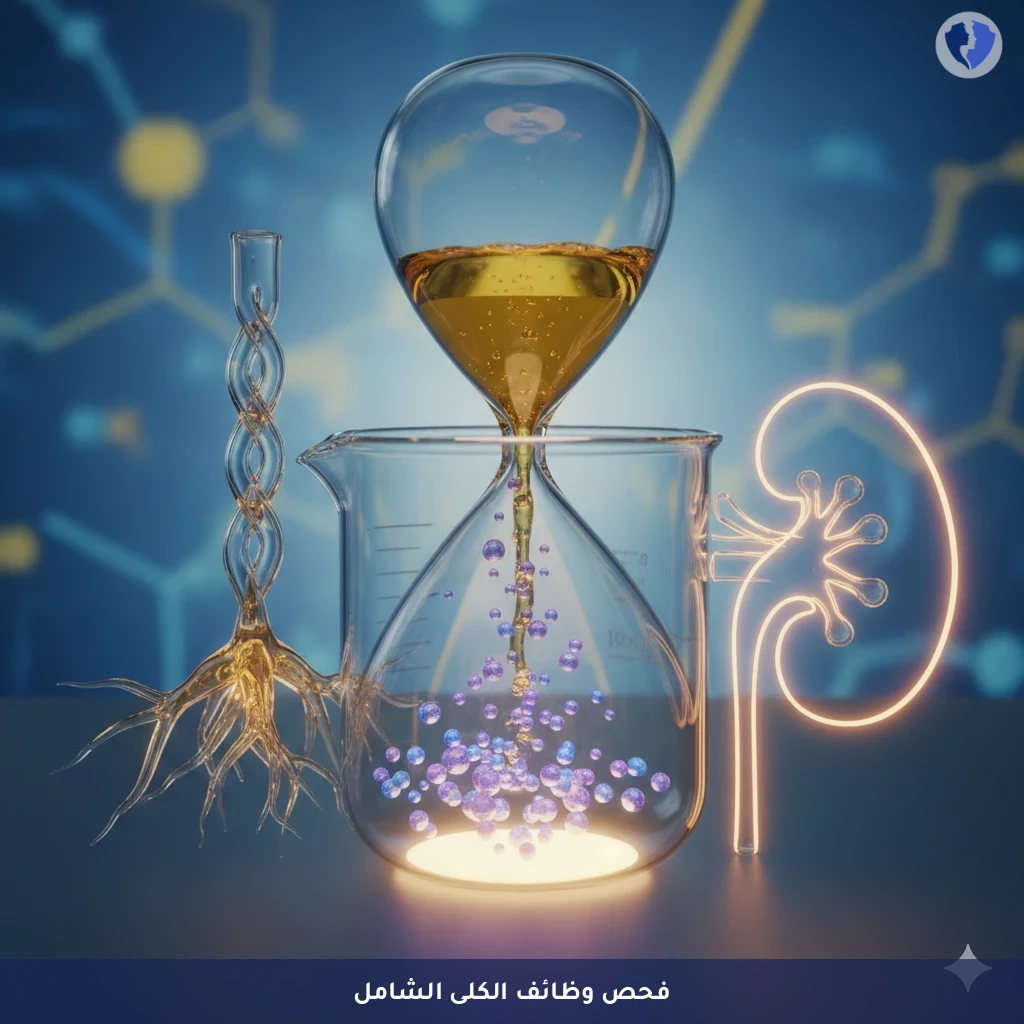 تحليل البوتاسيوم في البول خلال 24 ساعة - توازن البوتاسيوم عبر الكلى