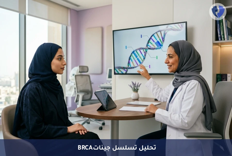 تحليل التسلسل الجيني الكامل (BRCA1/BRCA2) - احمِ مستقبلك بالفحص الجيني المبكر