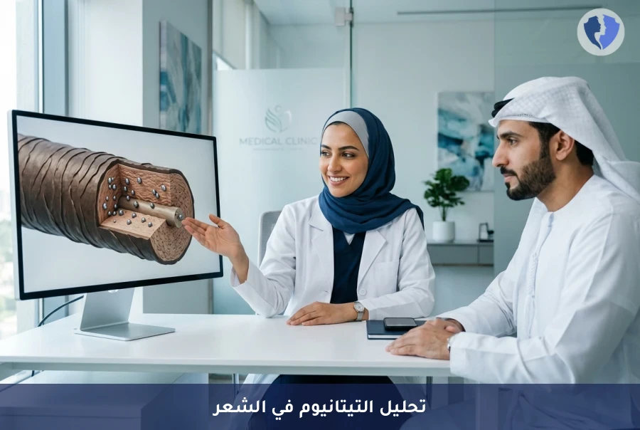 تحليل التيتانيوم في الشعر (Titanium) - تحليل التيتانيوم في الشعر