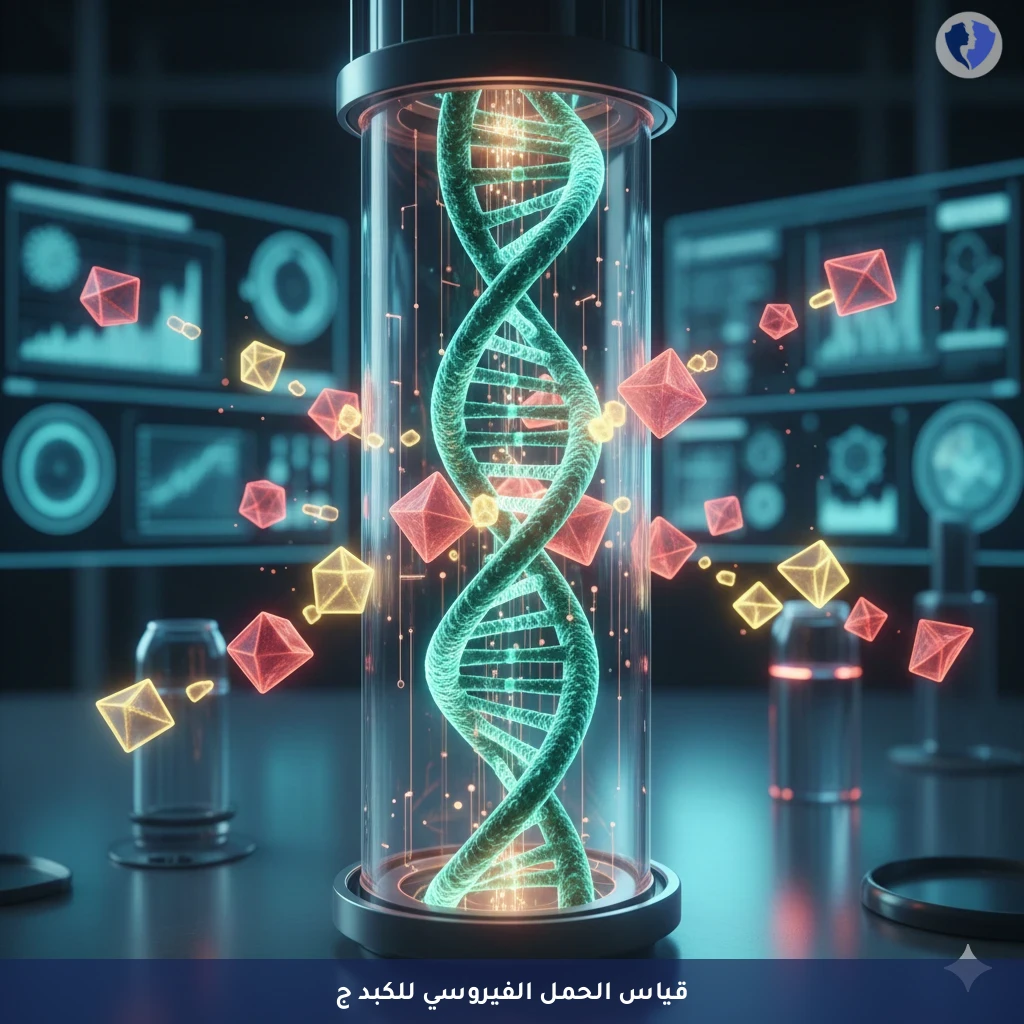 تحليل الحمل الفيروسي لالتهاب الكبد الوبائي (HCV) بالـ (PCR) الكمي - قياس الحمل الفيروسي للكبد C