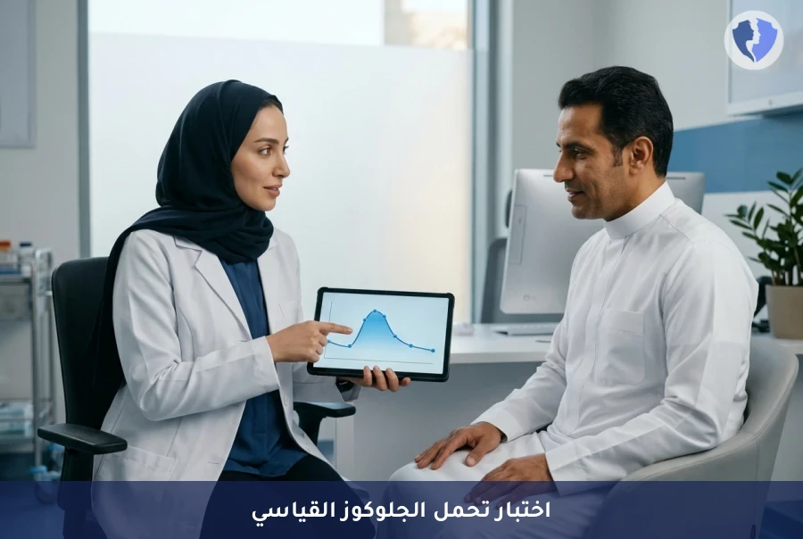 تحليل السكر بعد ساعة من تناول 75 جم جلوكوز - قياس استجابة السكر بعد ساعة