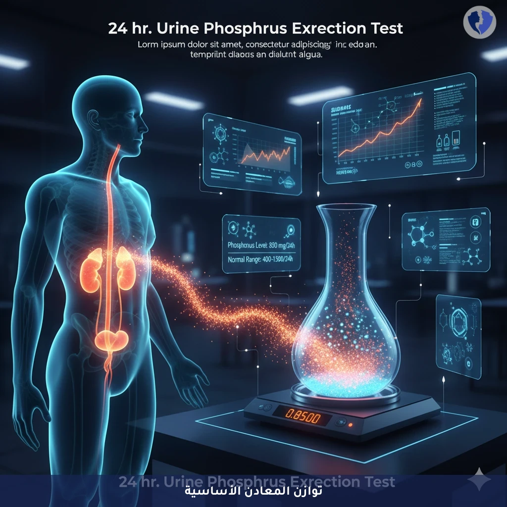 تحليل الفوسفور في البول (Phosphorus) - قياس مستوى الفوسفور في البول