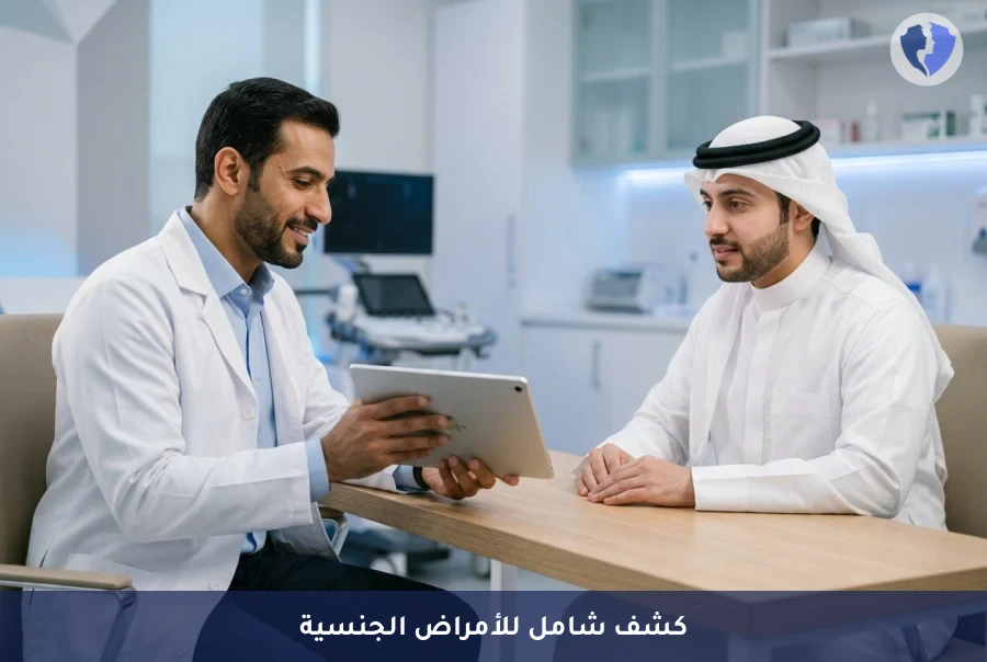 تحليل الكشف الشامل عن الأمراض المنقولة جنسياً (Multiplex PCR) - اطمئن على صحتك الجنسية بخصوصية