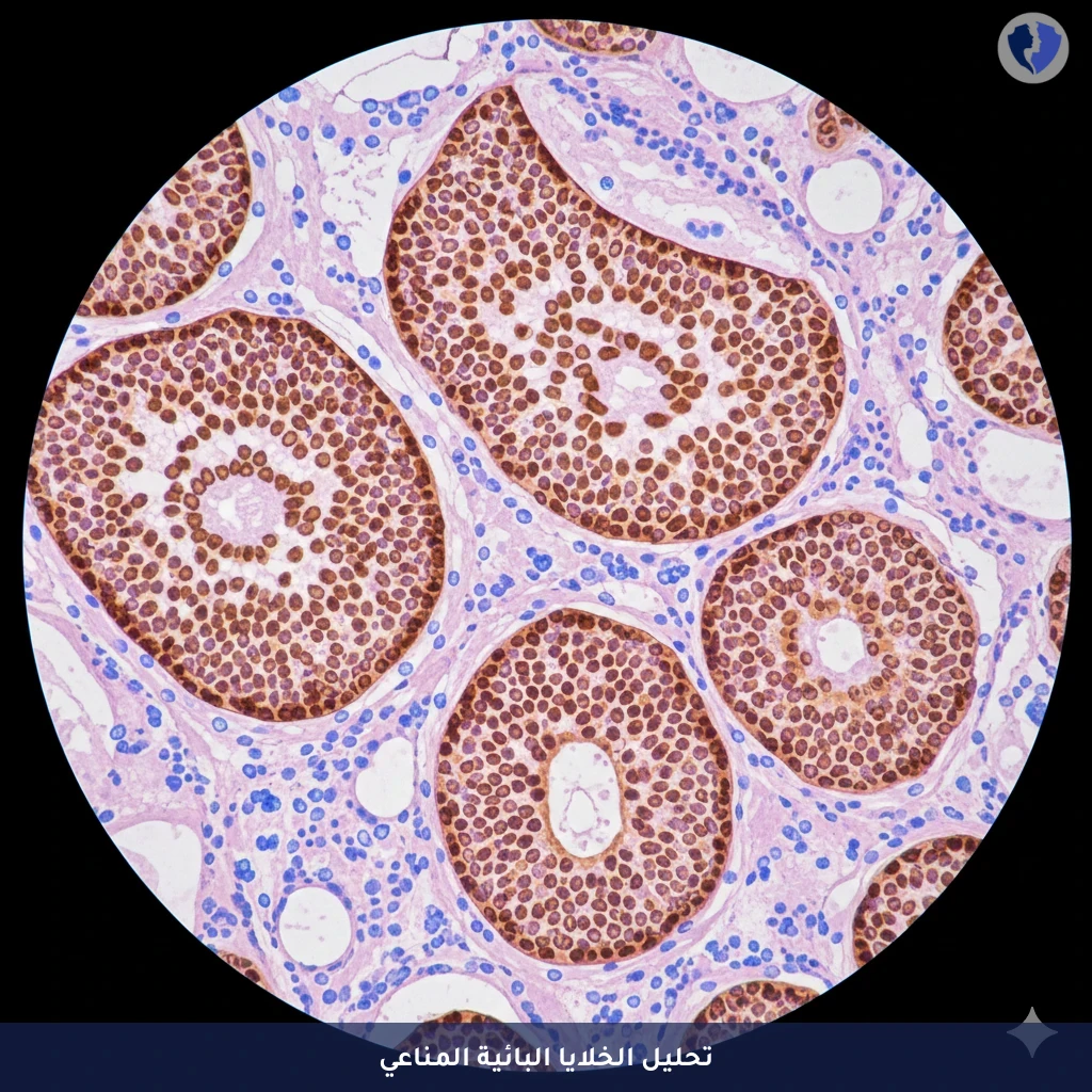 تحليل الكيمياء النسيجية المناعية للخلايا البائية (CD20) - تحليل CD20 لسرطان الدم