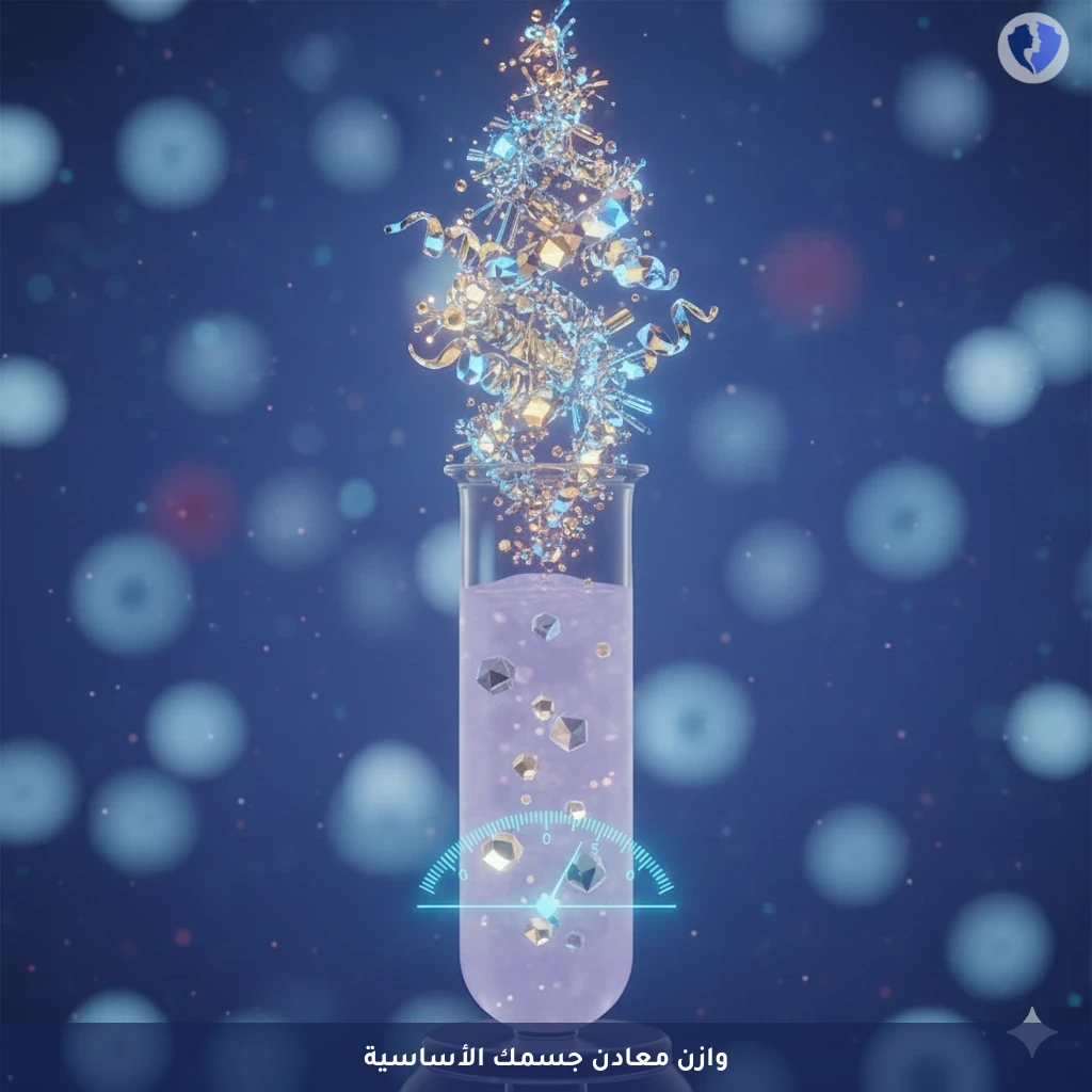 تحليل المعادن والأملاح الأساسية - فحص الأملاح والمعادن الأساسية