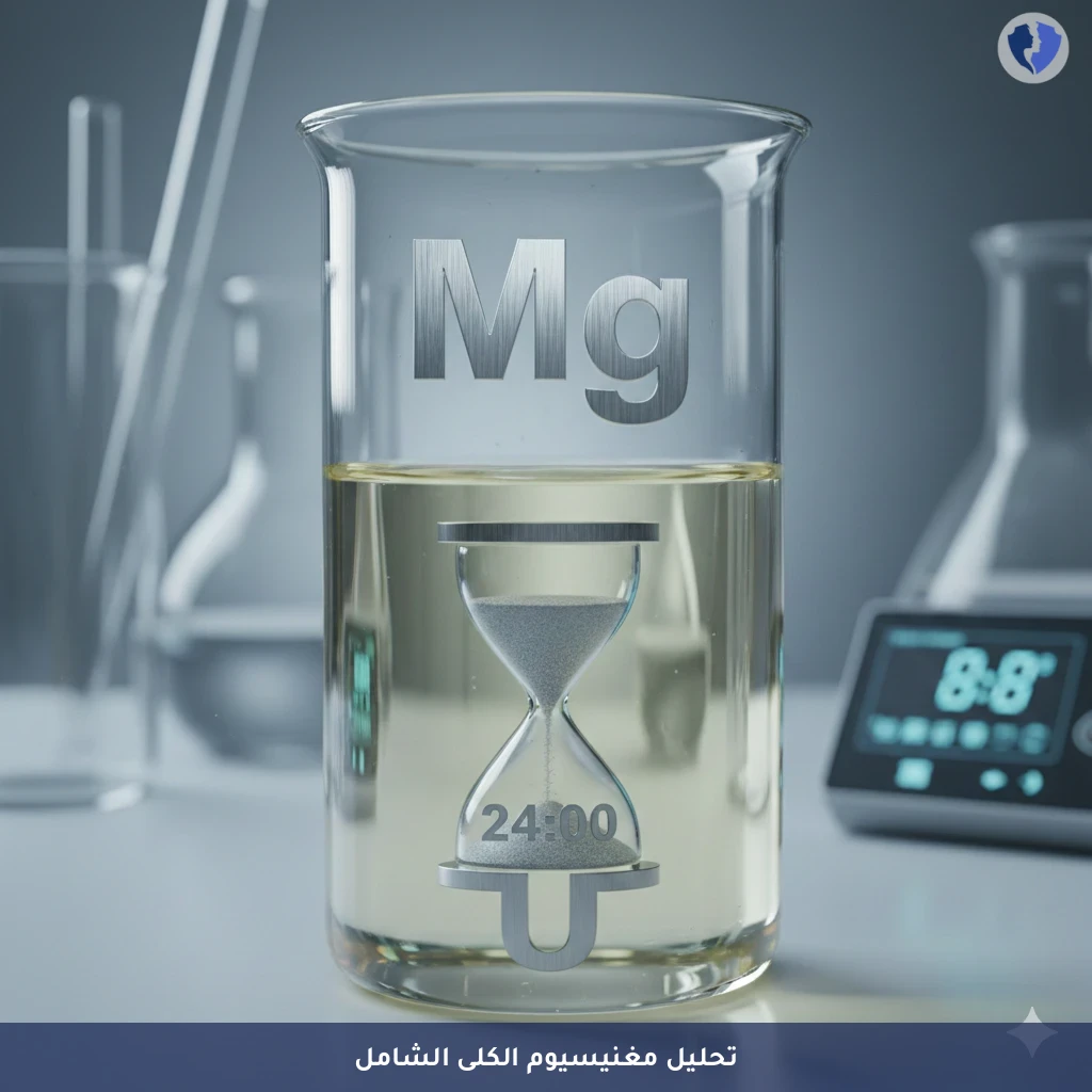 تحليل المغنيسيوم في البول خلال 24 ساعة (Magnesium) - قياس المغنيسيوم في البول