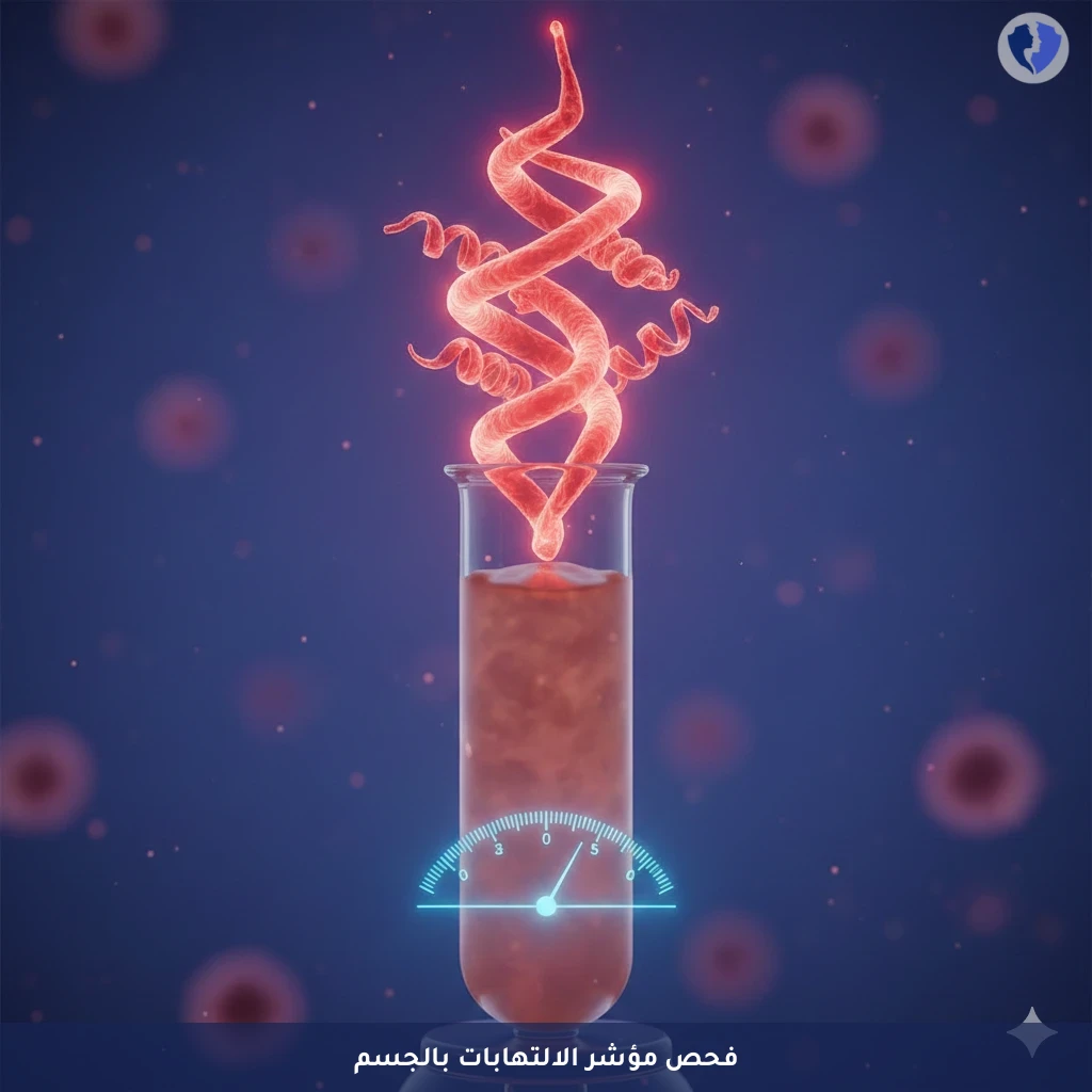تحليل بروتين سي التفاعلي الكمي (CRP) - فحص مؤشر الالتهاب (CRP)