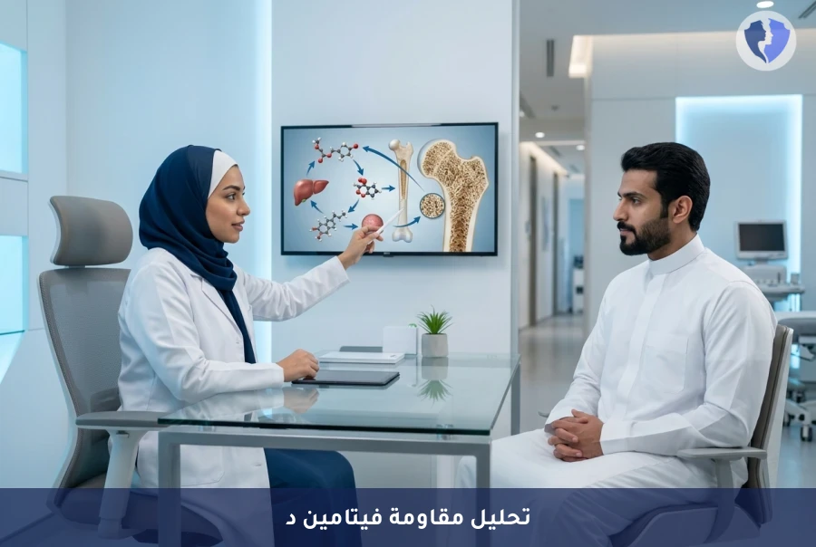 تحليل تقييم استقلاب فيتامين د المقاوم (1,25-OH-D & PTH) - حلول متقدمة لمقاومة فيتامين د