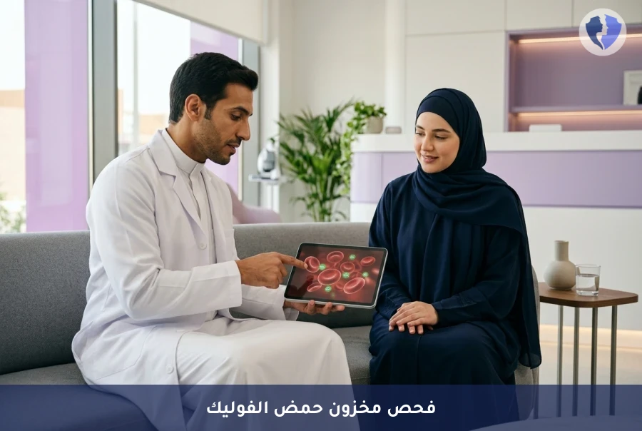 تحليل حمض الفوليك في خلايا الدم الحمراء (RBC Folate) - فحص مخزون الفولات بالخلايا