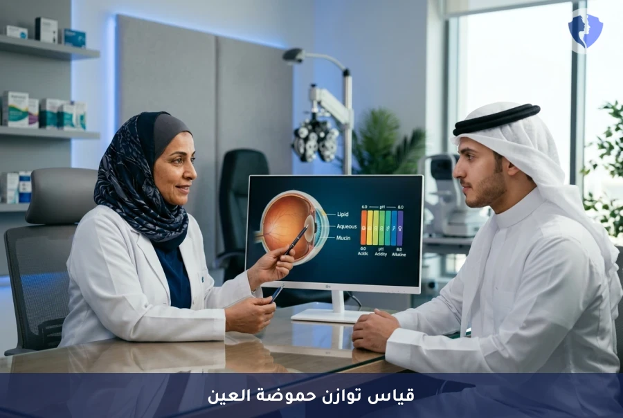 تحليل درجة حموضة الدموع (Tear Film pH) - وداعاً لحرقة وتهيج العين المستمر