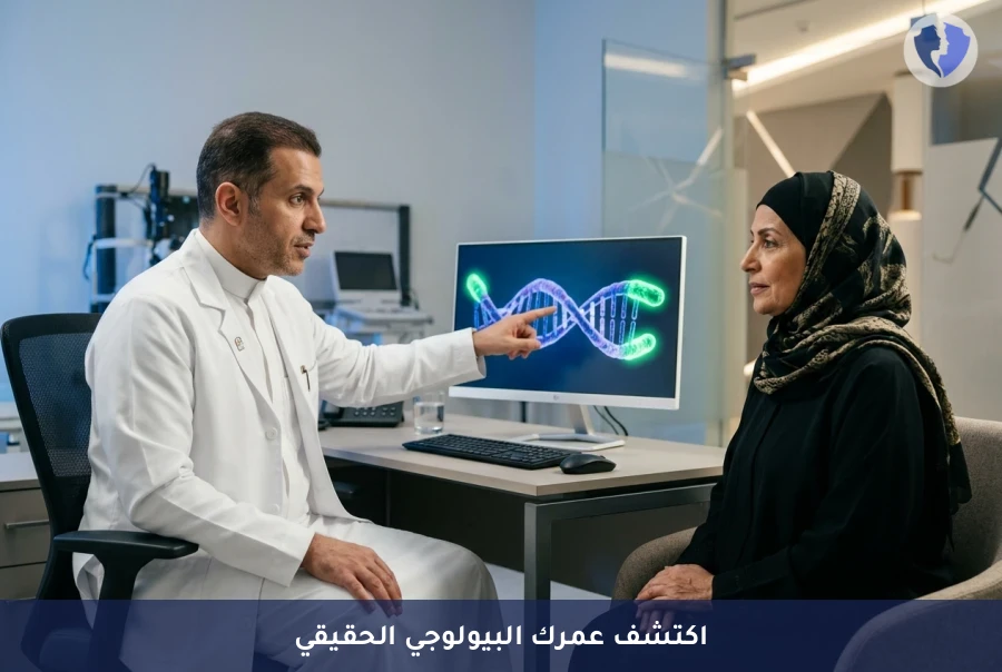تحليل طول التيلومير (الشيخوخة الخلوية) - اكتشف عمرك البيولوجي الحقيقي