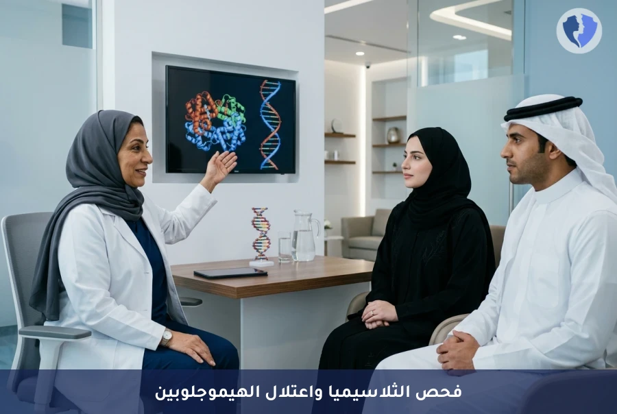 تحليل فحص الثلاسيميا واعتلال الهيموجلوبين (HPLC) - اطمئن على صحة جنينك الوراثية