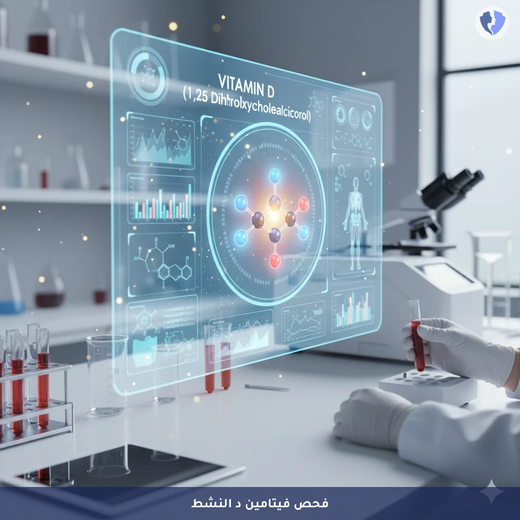 تحليل فيتامين د النشط (1,25-Dihydroxyvitamin D) - فحص فيتامين د النشط