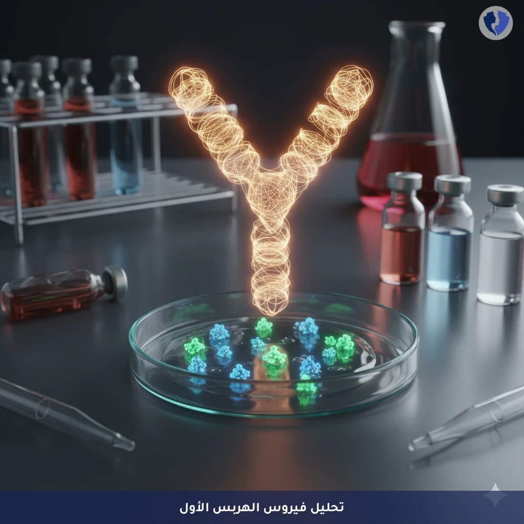 تحليل فيروس الهربس النوع الأول (HSV-1 IgM) - فحص فيروس الهربس النشط