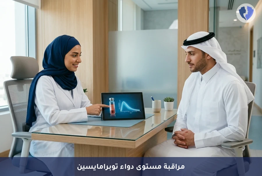 تحليل مستوى دواء توبرامايسين في الدم (Tobramycin) - قياس مستوى مضاد التوبراميسين