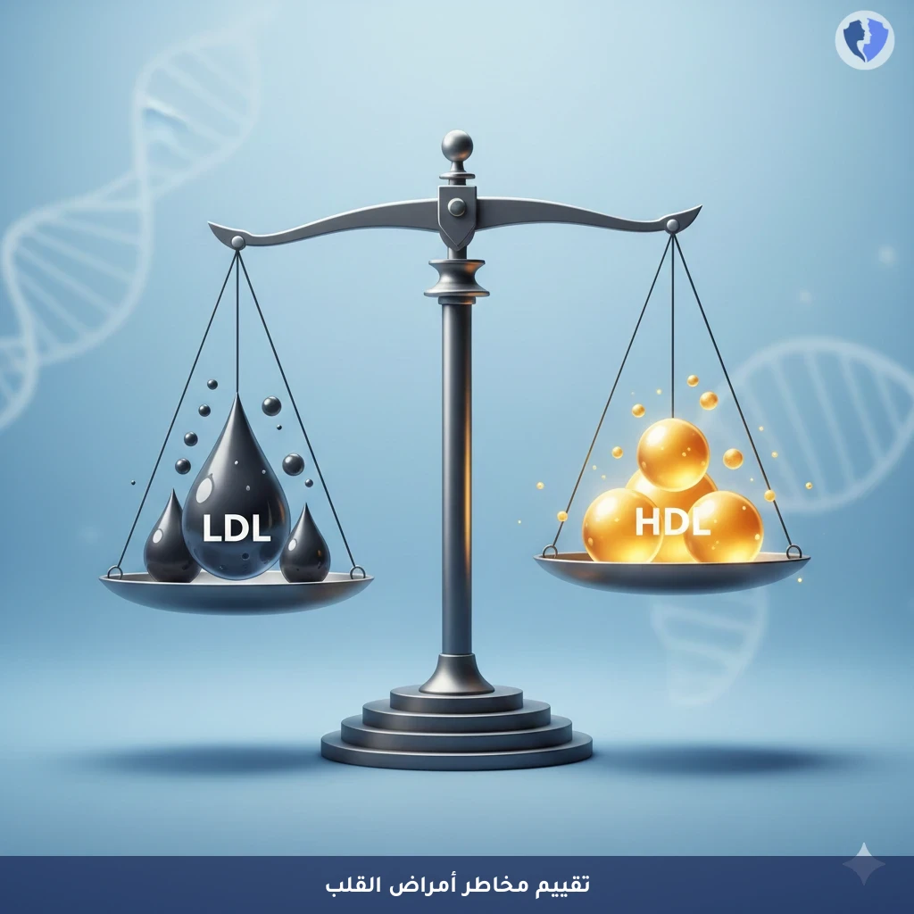 تحليل نسبة الكوليسترول الضار إلى النافع (LDL:HDL Ratio) - مؤشر سلامة الشرايين الذهبي