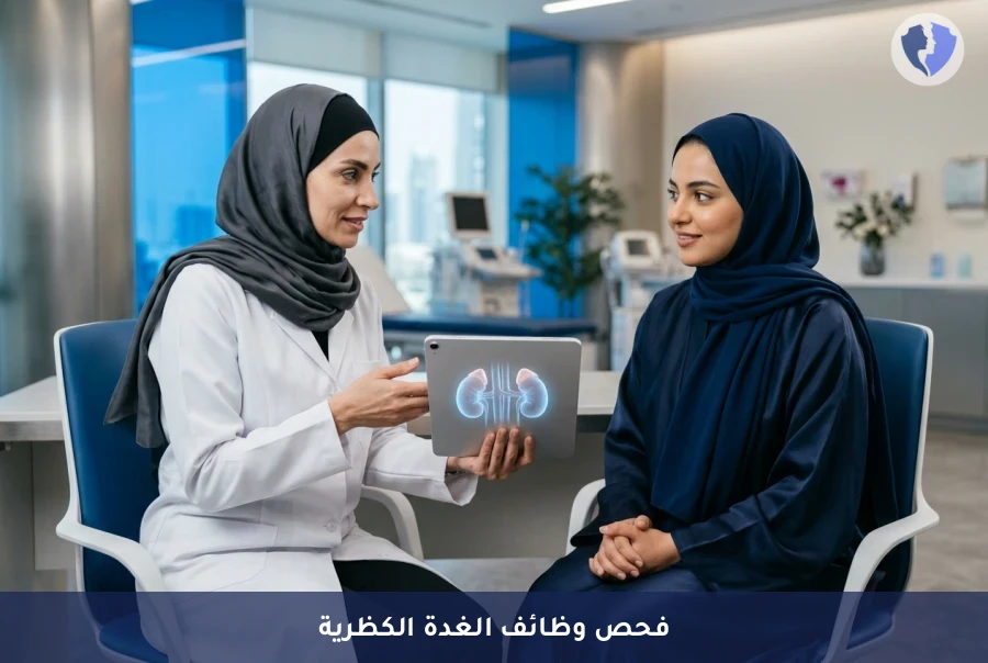 تحليل وظائف الغدة الكظرية (Cortisol/DHEAS) - توازني مع فحص الغدة الكظرية