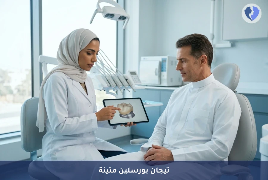 تركيب تيجان الخزف المصهور على المعدن (PFM) - ابتسامة قوية ومظهر طبيعي جذاب