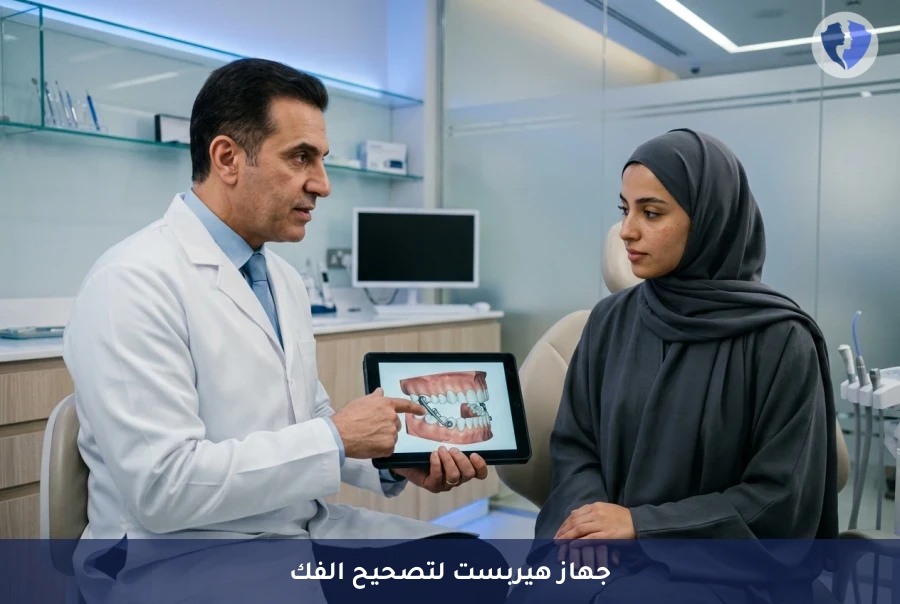 تركيب جهاز هيربست (Herbst) لتصحيح الفك - ابتسامة متناسقة وفك مثالي