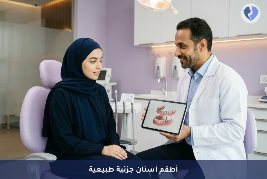 تركيب طقم الأسنان الجزئي المتحرك - استعد ابتسامتك الكاملة بثقة
