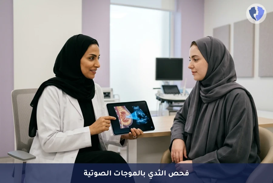 تصوير الثدي بالموجات فوق الصوتية (Breast Ultrasound) - اطمئني على صحتك مع أدق تقنيات سونار الثدي