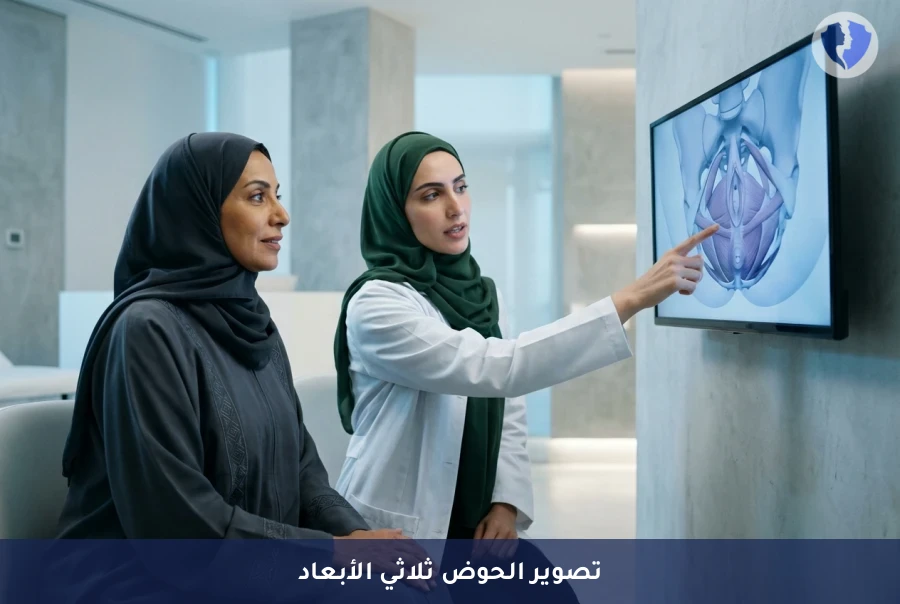 تصوير الحوض ثلاثي الأبعاد (3D Pelvic Floor Ultrasound) - صحة حوضك في أمان تام