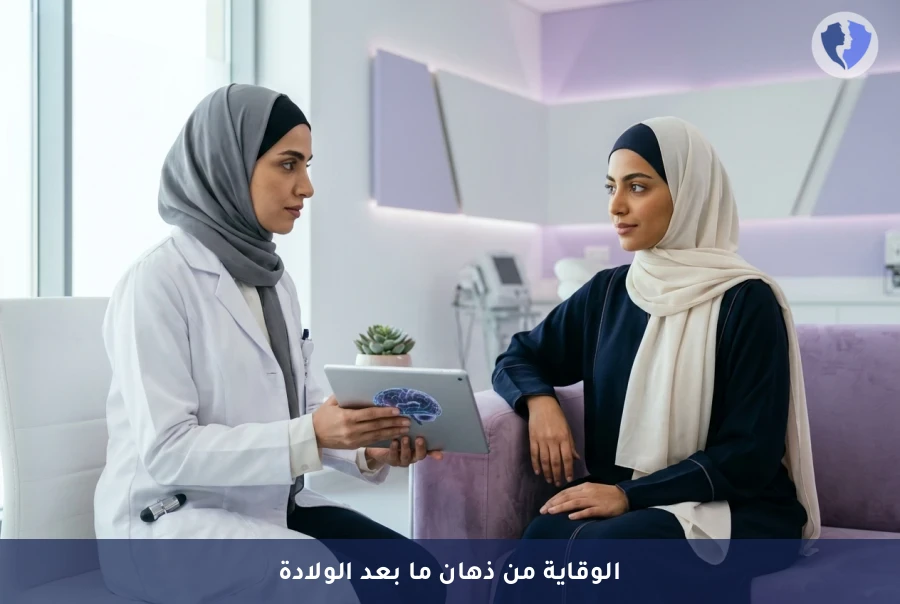 تقييم مخاطر ذهان ما بعد الولادة - أمانك النفسي بعد الأمومة