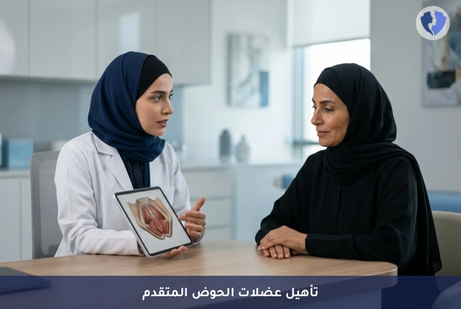 جلسة إعادة تأهيل عضلات الحوض للتحكم في الإخراج - استعد ثقتك وسيطرتك على حياتك