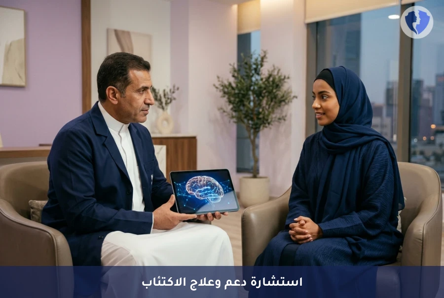 جلسة استشارة تشخيص وعلاج الاكتئاب (Depression) - استعد توازنك النفسي: جلسة تشخيص وعلاج الاكتئاب