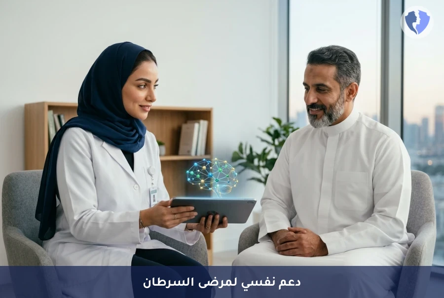 جلسة الدعم النفسي لمرضى السرطان (Psycho-Oncology) - دعم نفسي متكامل لمرضى السرطان
