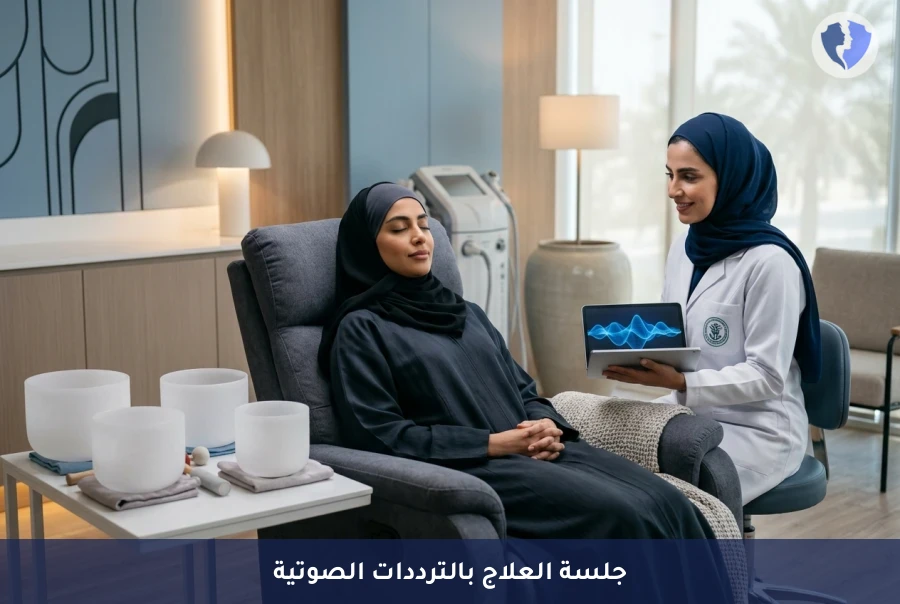 جلسة العلاج بالأصوات والترددات - استعد توازنك النفسي بالعلاج الصوتي