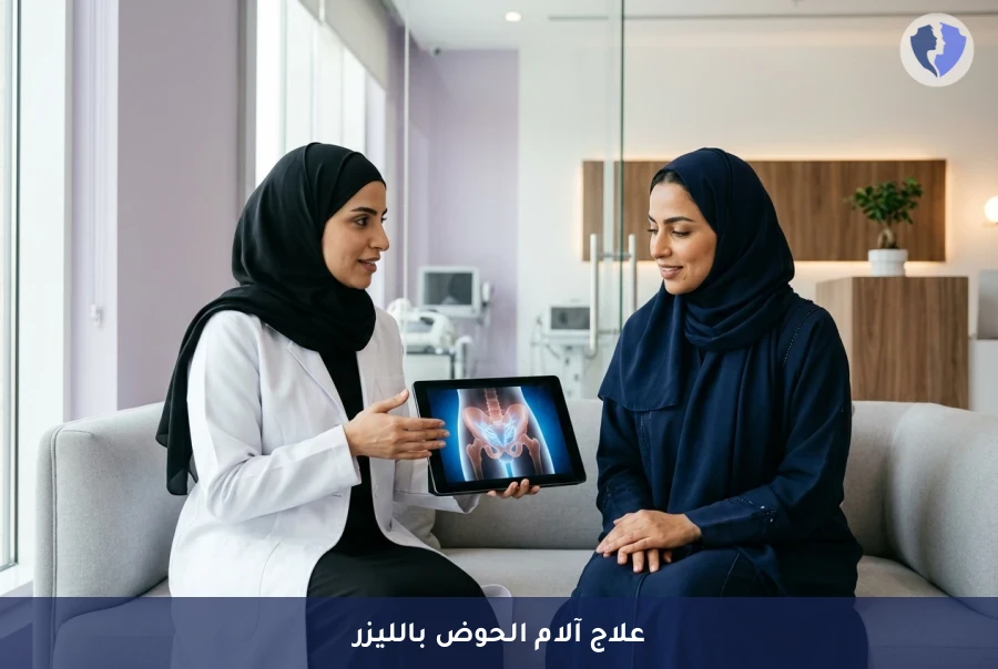 جلسة العلاج بالليزر منخفض المستوى (LLLT) لآلام الحوض - تخلصي من آلام الحوض بالليزر