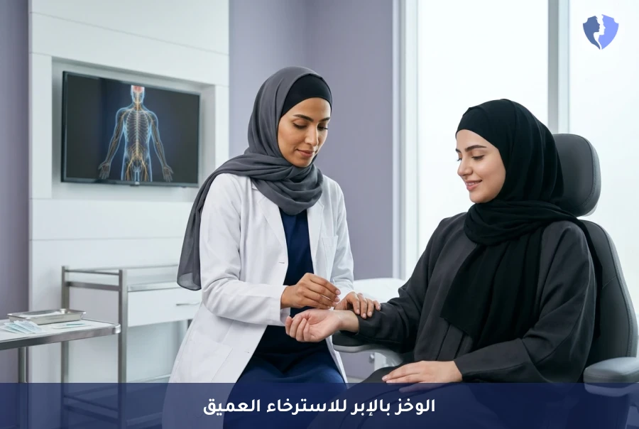جلسة العلاج بالوخز بالإبر للاسترخاء - تخلص من التوتر بالإبر الصينية