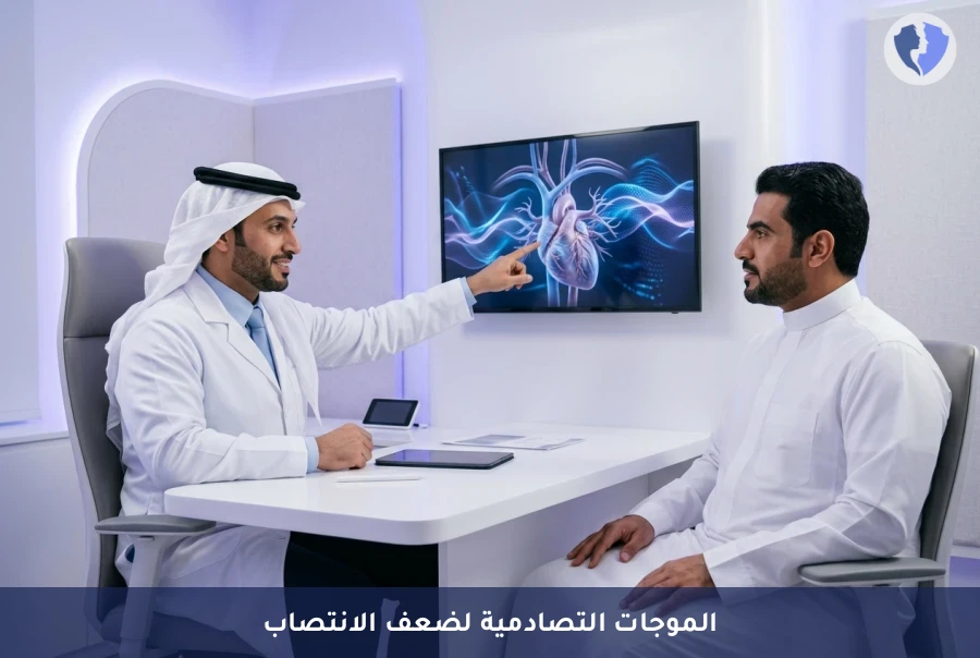 جلسة الموجات التصادمية لعلاج ضعف الانتصاب (Li-ESWT) - استعد قوتك وحيويتك الزوجية