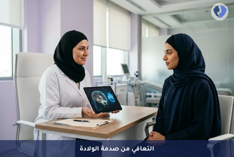 جلسة تفريغ الصدمات النفسية بعد الولادة - استعيدي توازنك النفسي بعد الولادة