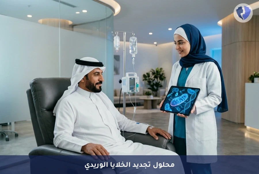 جلسة تنقيط وريدي NAD+ لتجديد الخلايا - استعد شبابك وحيويتك الدائمة