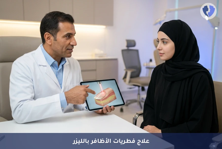 جلسة علاج فطريات الأظافر بالليزر (Nd:YAG) - تخلص من فطريات الأظافر بالليزر